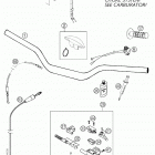 660 SUPERMOTO FACTORY REPLICA Handlebar, controls 660