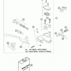 125/200 EXC Hand brake cylinder 125 / 200