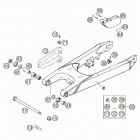 660 RALLYE FACTORY REPLICA Swingarm 660