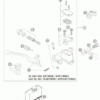 525 SX, MXC, EXC RACING Hand brake cylinder 250 / 450 / 525