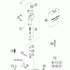 450 SUPERMOTO FACTORY REPLICA Rear brake control 450