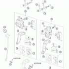640 LC4 ADVENTURE Тормозной механизм передний