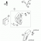 450 SUPERMOTO FACTORY REPLICA Тормозной механизм передний