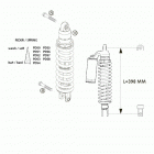 450 SUPERMOTO FACTORY REPLICA Shock absorber wp 450