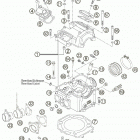 640 LC4 ENDURO Cylinder head 640