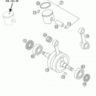 50 MINI ADVENTURE Crankshaft, piston 50