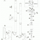 660 SUPERMOTO FACTORY REPLICA Передняя вилка