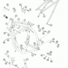 300 MXC Frame, sub frame 250 / 300