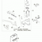 300 MXC Hand brake cylinder 250 / 300