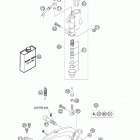 105 SX Rear brake control 105