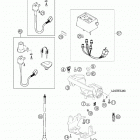 400 LS-E/MIL Speedometer, support 400 ls-e / mil