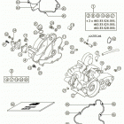 65 SX Engine case 65