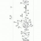 300 MXC Carburetor keihin pwk 36-s ag, 38-s ag 250 / 300