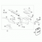 105 SX Hand brake cylinder 105