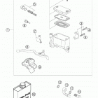 950 ADVENTURE Hand brake cylinder 950