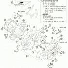 450 SUPERMOTO FACTORY REPLICA Engine case 450