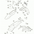 400 LS-E/MIL Mask, fenders 400 ls-e / mil