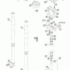 660 RALLYE FACTORY REPLICA Передняя вилка