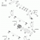 450 SUPERMOTO FACTORY REPLICA Shifting mechanism 450