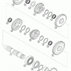 400 EXC RACING Transmission ii - countershaft 400