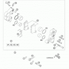 65 SX Brake caliper front formula 65