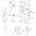 640 DUKE II Speedo-, tachometer 640