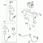 640 LC4 SUPERMOTO Speedometer, support 640