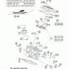 950 ADVENTURE S Cylinder head rear 950