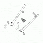 640 LC4 ADVENTURE Center stand 640