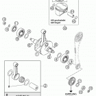 660 SUPERMOTO FACTORY REPLICA Crankshaft, piston 660