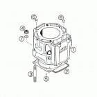 660 RALLYE  FACTORY REPLICA Cylinder 660