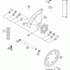 250 SX Front wheel 250
