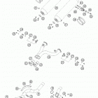 950ADVENTURE Pipes, silencer 950