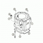 660 SUPERMOTO FACTORY REPLICA Cylinder 660