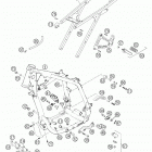 640 DUKE II Frame, sub frame 640