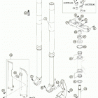 660 SUPERMOTO FACTORY REPLICA Front fork wp usd 48 660