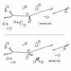 250/300 MXC, EXC Wiring harness 250 / 300 exc usa