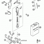 660 SUPERMOTO FACTORY REPLICA Rear brake control 660