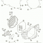 250 SX Clutch cover 250 sx