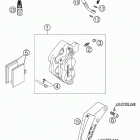 660 SUPERMOTO FACTORY REPLICA Тормозной механизм передний