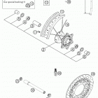 660 SUPERMOTO FACTORY REPLICA Переднее колесо