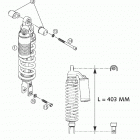 660 SUPERMOTO FACTORY REPLICA Shock absorber wp 660