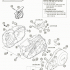 660 SUPERMOTO FACTORY REPLICA Engine case 660