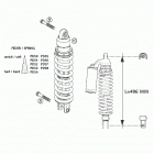 125/200 SX, MXC, EXC Shock absorber wp 125 / 200