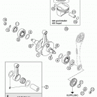 660 SMC Crankshaft, piston 660