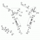 660 SUPERMOTO FACTORY REPLICA Valve drive 660