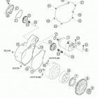 625 SXC Electric starter 625