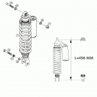 660 RALLYE FACTORY REPLICA Shock absorber wp 660