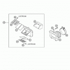 250/300 MXC, EXC Reed valve case 250 / 300