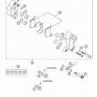 50 SX PRO JUNIOR LC, 50 SX PRO SENIOR LC Тормозной механизм передний